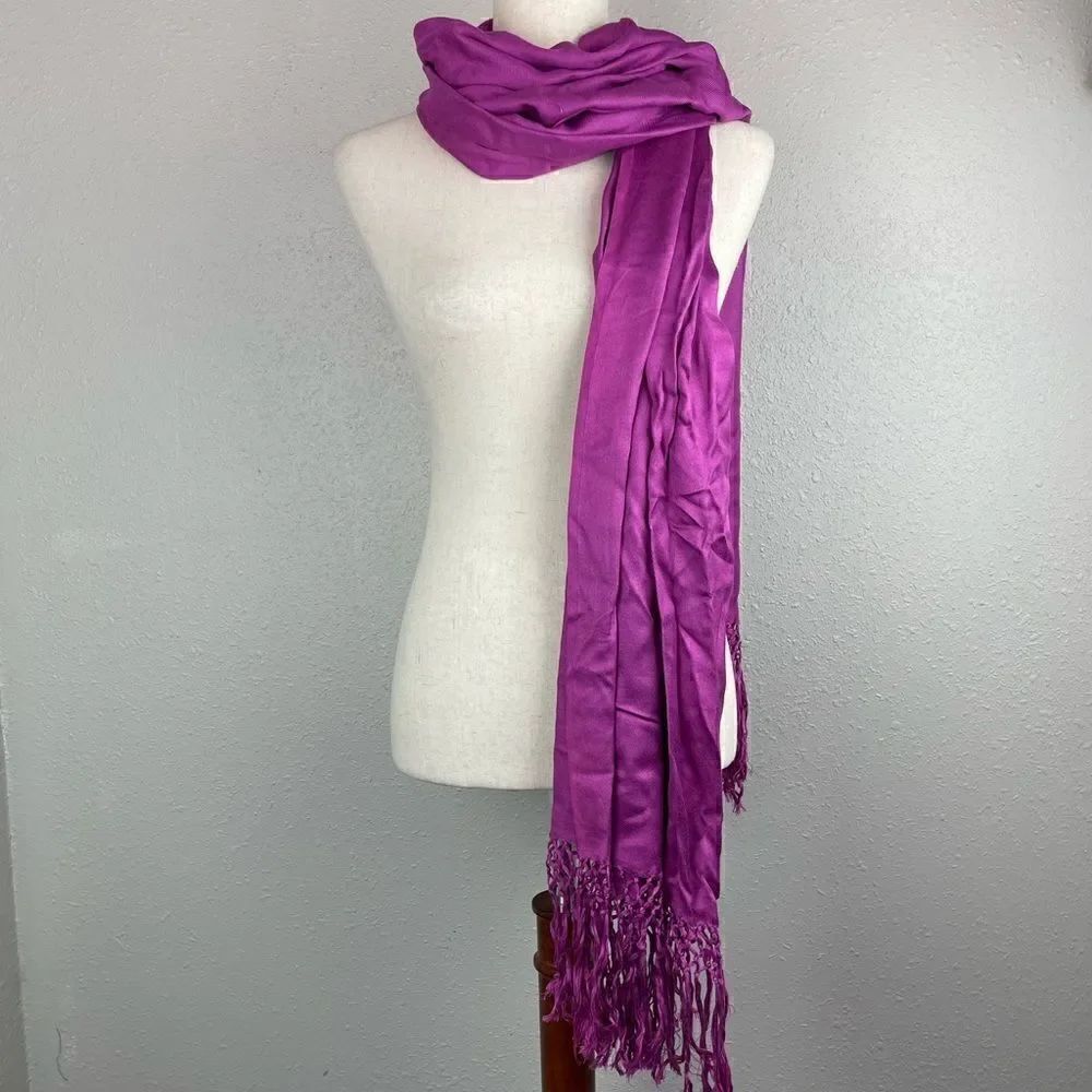 Theodora & Callum Magenta Scarf EUC